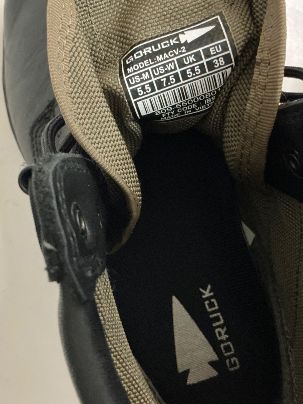 GORUCK Rucking boots Men’s 5.5 Women’s 7.5 - Picture 5 of 7